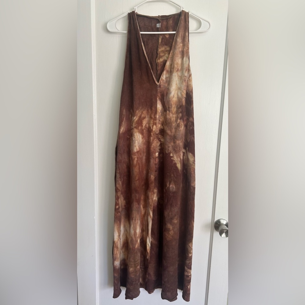 Sinew Moon Tie-Dye Maxi Dress